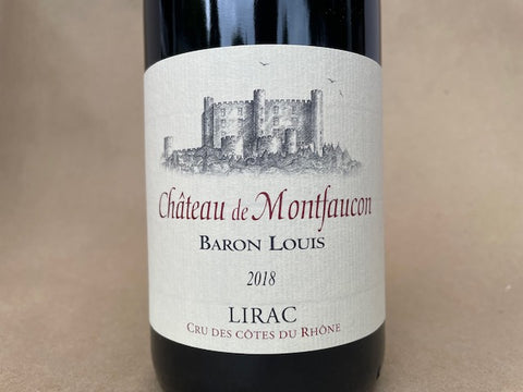 Château de Montfaucon "Baron Louis" Lirac 2018 France