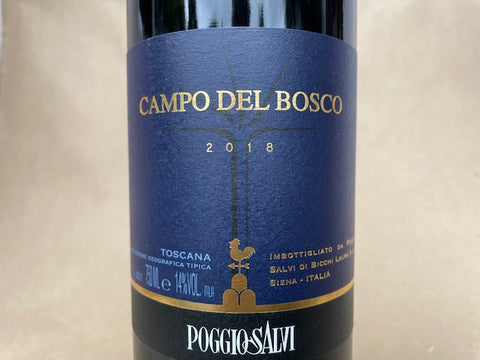 Poggio Salvi "Campo del Bosco" 2018 Italy