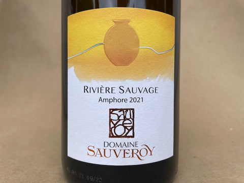 Domaine Sauveroy Anjou "Rivière Sauvage" Amphore 2021 Loire Valley France