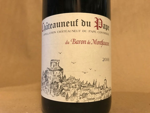 Baron de Montfaucon Châteauneuf du Pape 2018 France