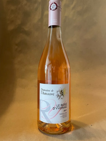 Domaine de l’Amauve 2021 Vaucluse “le Rosé d’Yvonne” France