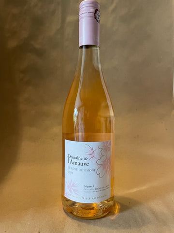 Domaine de l'Amauve "Le Rosé de Simone" Séguret 2021 France