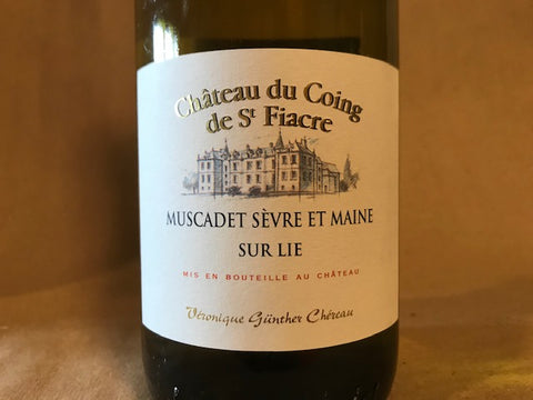 Chateau du Coing de St. Fiacre Muscadet 2019 Loire Valley France