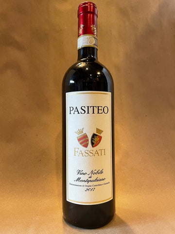 Fassati “Pasiteo” Vino Nobile di Montepulciano 2017 Italy