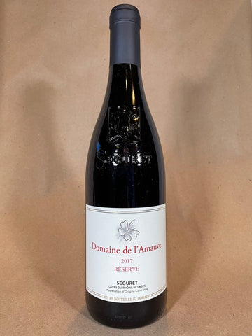 Domaine de l'Amauve "Reserve" Séguret 2017 France