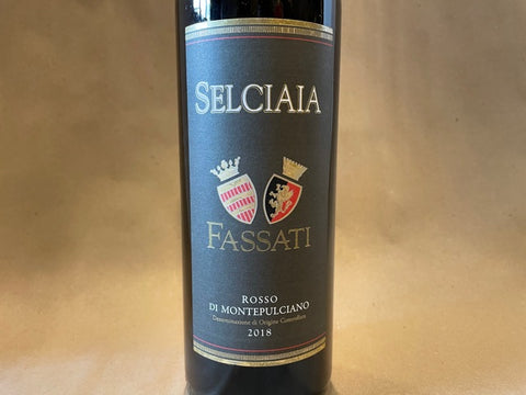 Fassati "Selciaia" Rosso di Montepulciano 2018 Italy