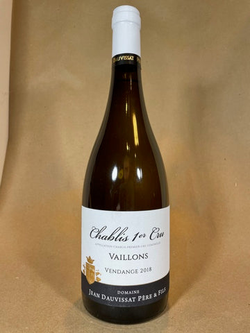 Domaine Dauvissat "Vaillons" Premier Cru Chablis 2018 France