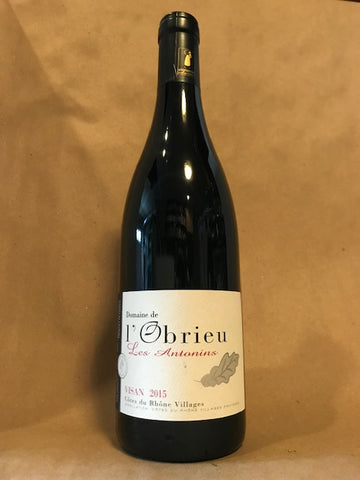 Domaine de l’Obrieu Visan “Cuvée Les Antonins” 2016 Rhône Valley France